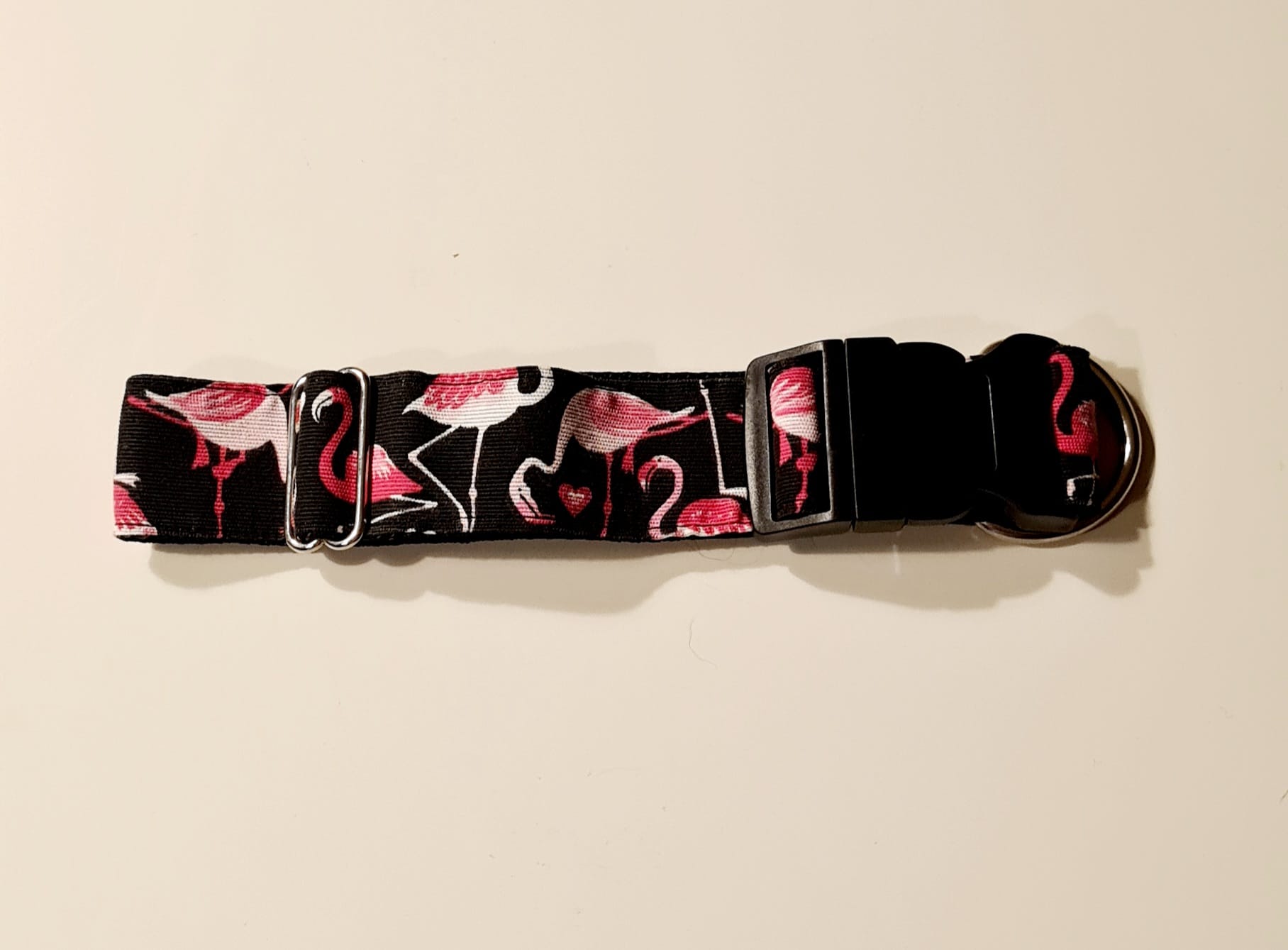 Collar Perro Flamencos Click
