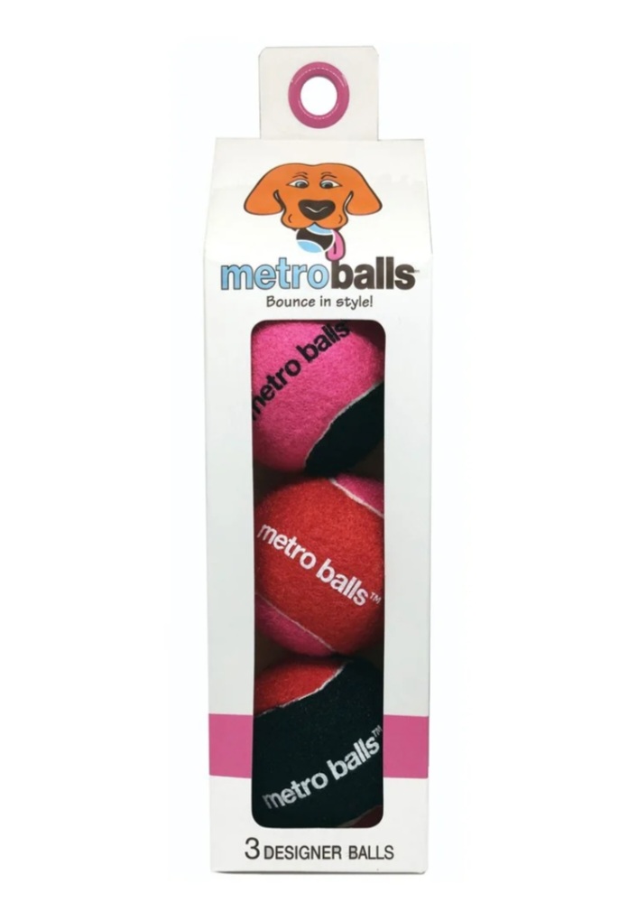 PELOTAS Rosa/Negro